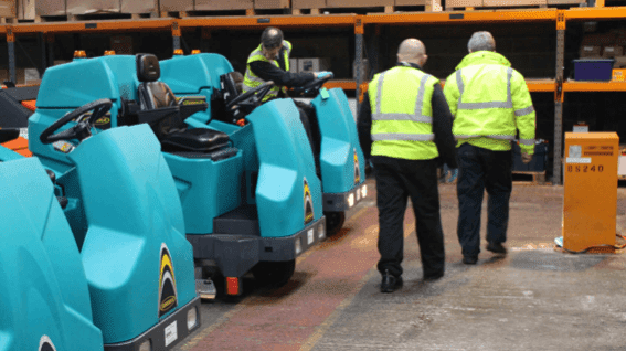 Overcoming Industrial Cleaning Challenges with Ride On Scrubber Hire