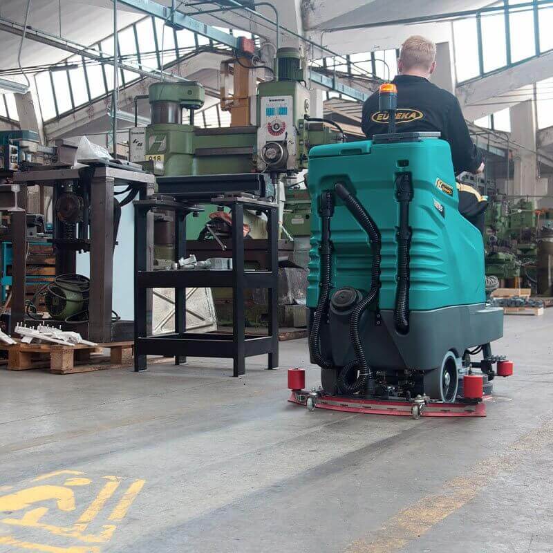 Hire A Ride On Scrubber To Maintain & Clean Work Environments