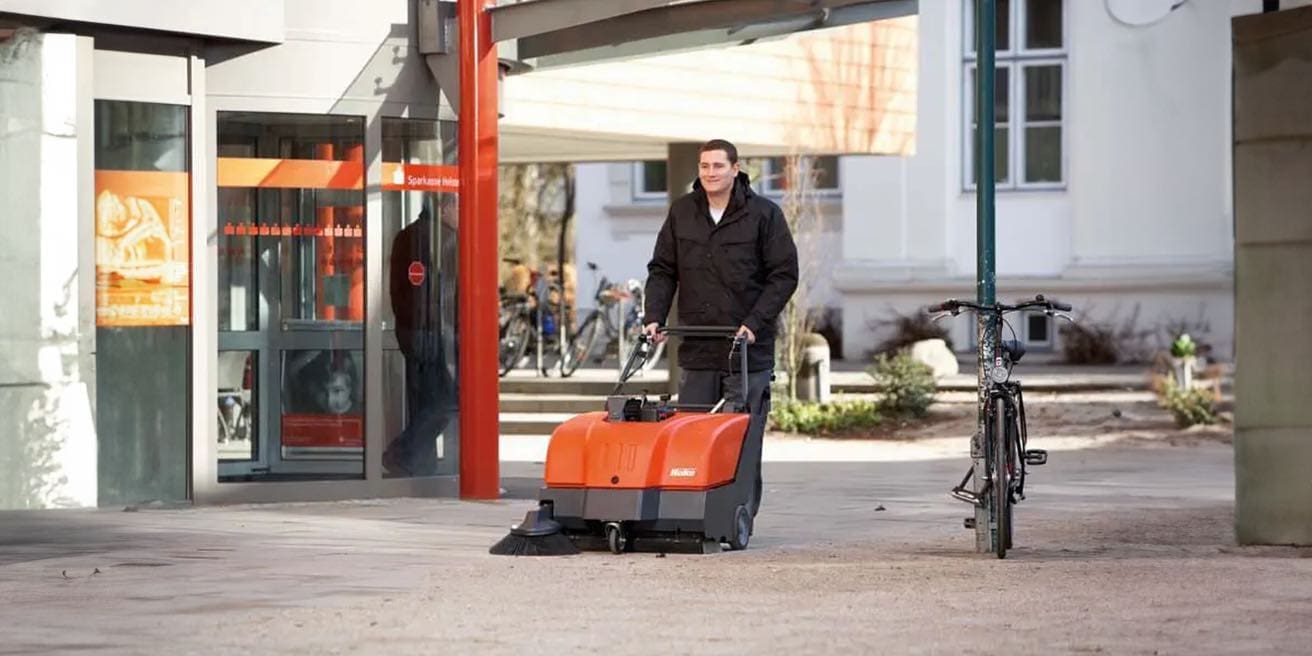 Walk Behind Sweeper Hire