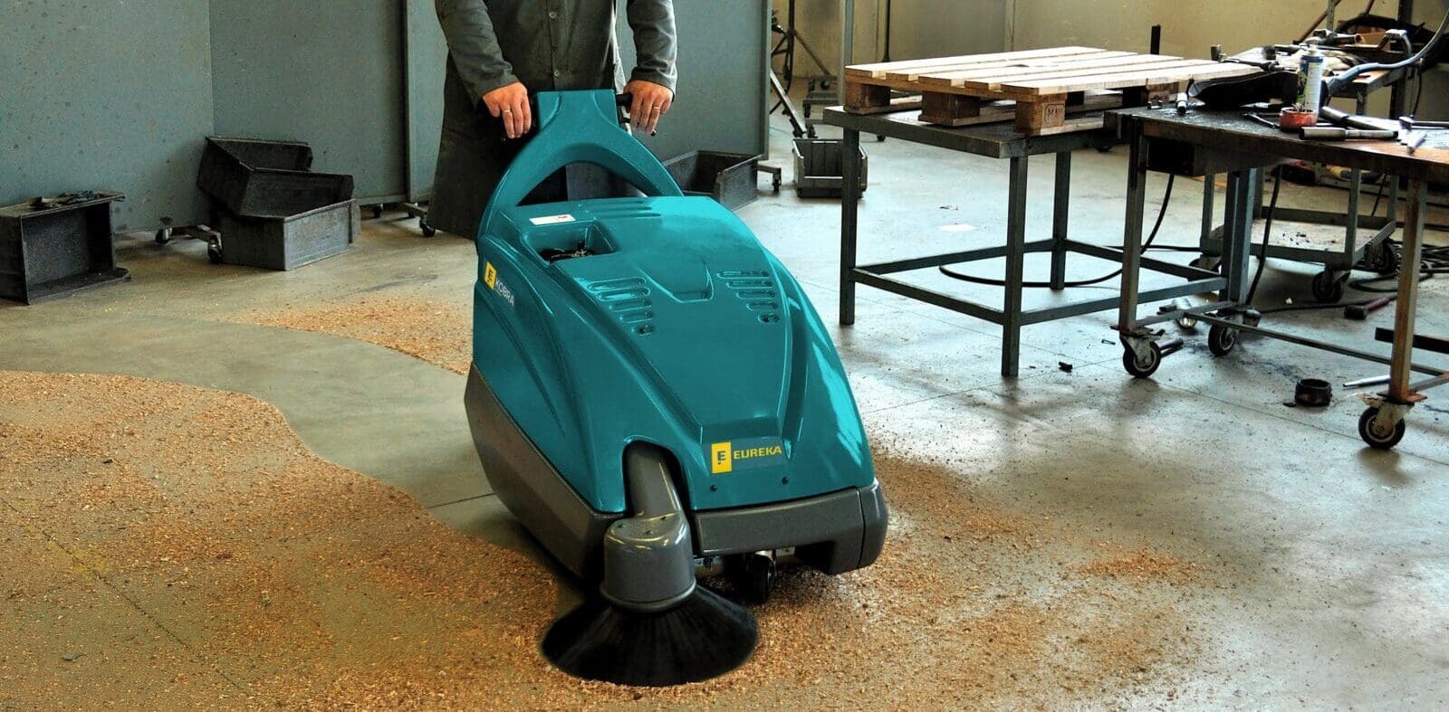 Walk Behind Sweepers