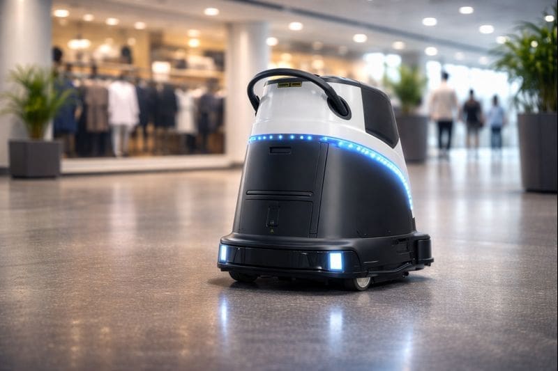 Robotic Industrial Floor Cleaner